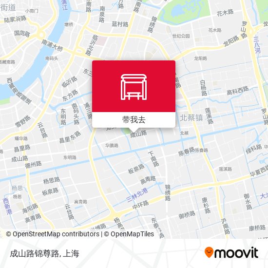 成山路锦尊路地图