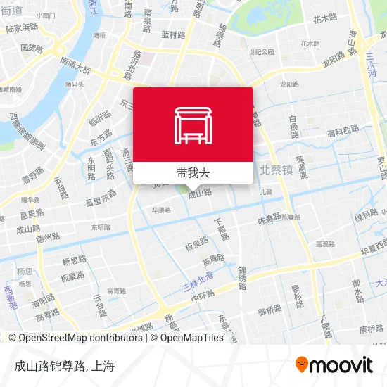 成山路锦尊路地图