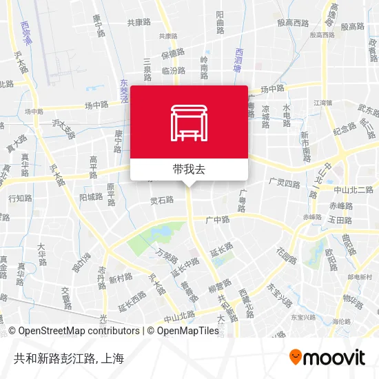 共和新路彭江路地图