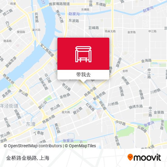 金桥路金杨路地图