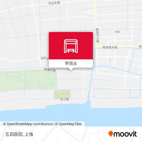 五四医院地图