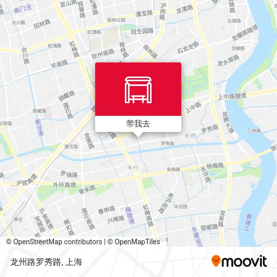 龙州路罗秀路地图