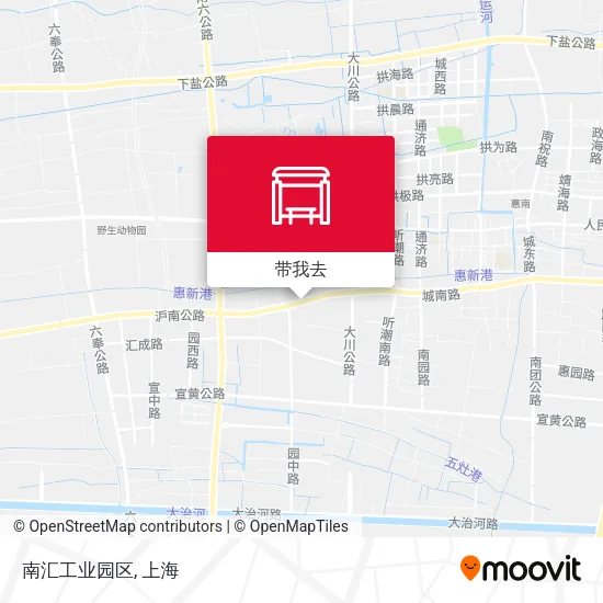 南汇工业园区地图