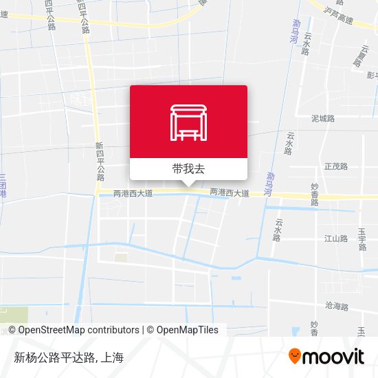 新杨公路平达路地图