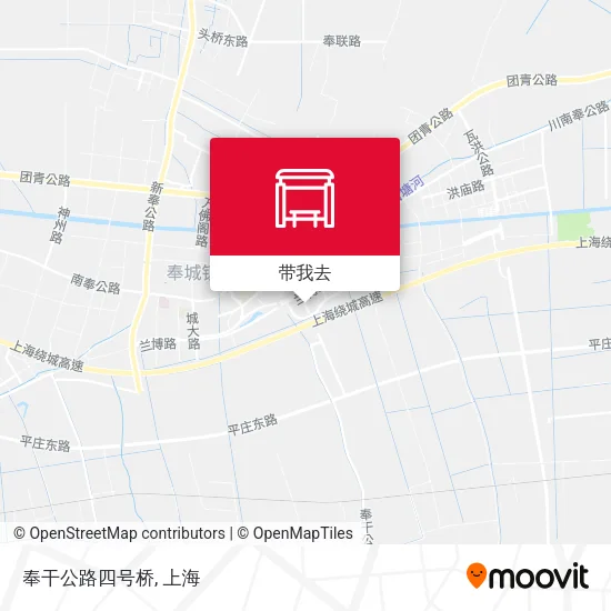 奉干公路四号桥地图