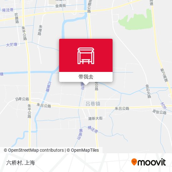 六桥村地图