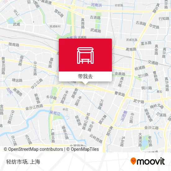 轻纺市场地图