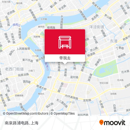 南泉路浦电路地图