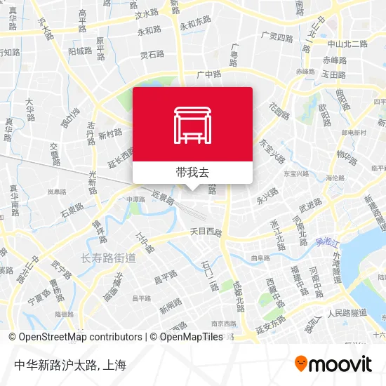 中华新路沪太路地图