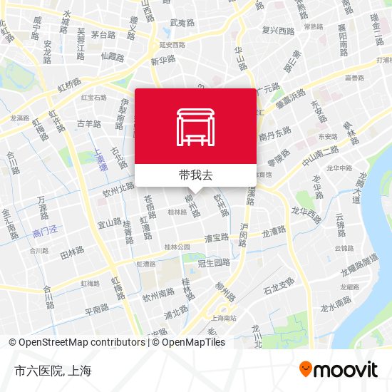 市六医院地图