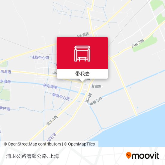 浦卫公路漕廊公路地图