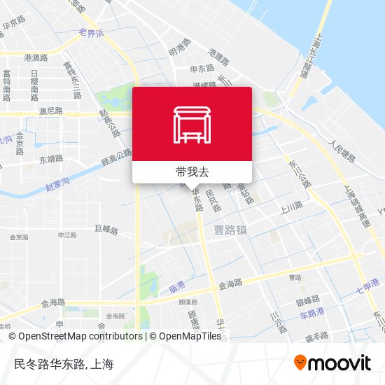 民冬路华东路地图