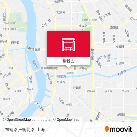 东靖路张杨北路地图