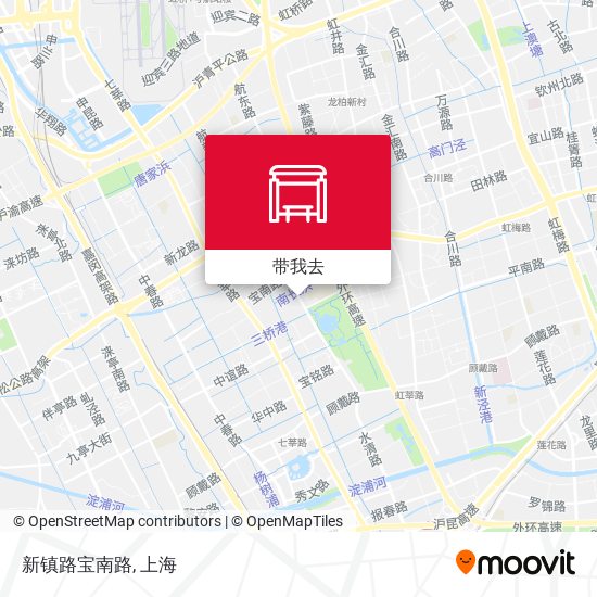 新镇路宝南路地图