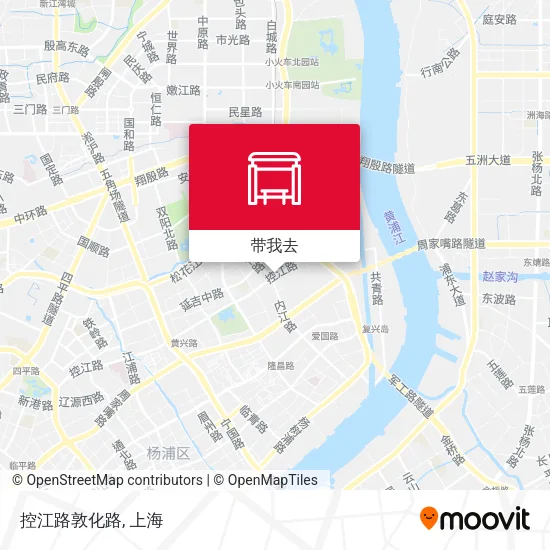 控江路敦化路地图