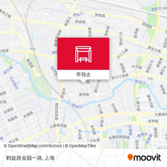 鹤旋路金园一路地图