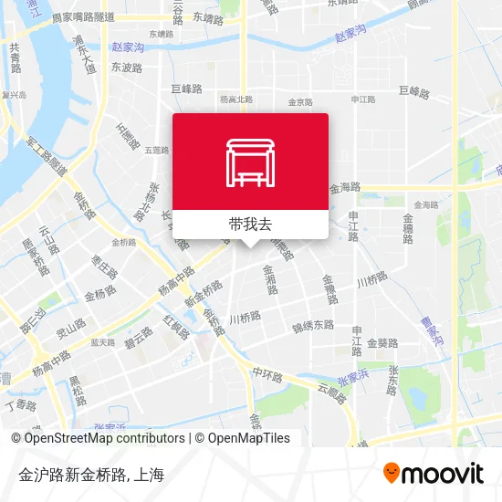 金沪路新金桥路地图