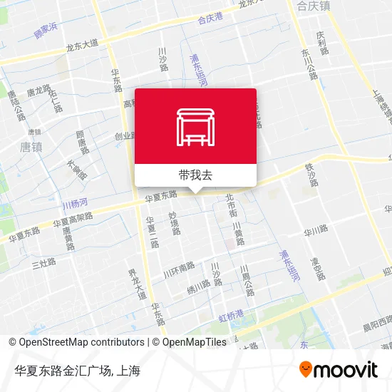 华夏东路金汇广场地图
