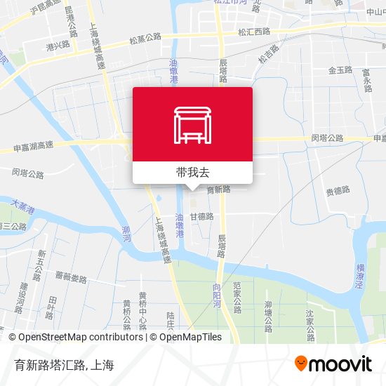 育新路塔汇路地图