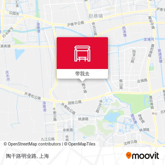 陶干路明业路地图