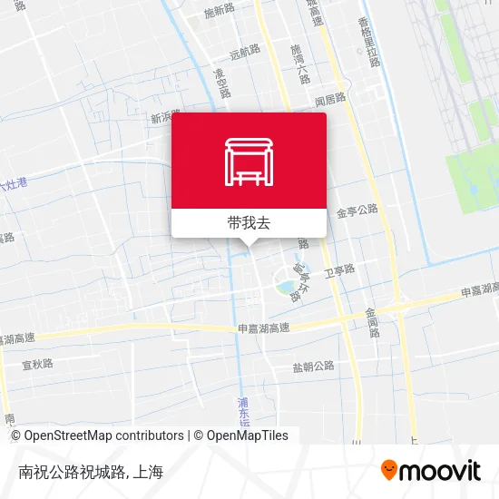 南祝公路祝城路地图