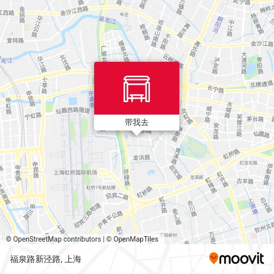 福泉路新泾路地图