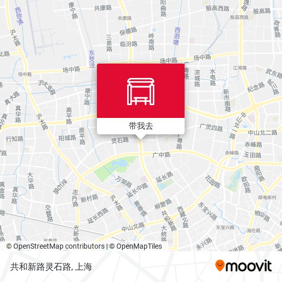 共和新路灵石路地图