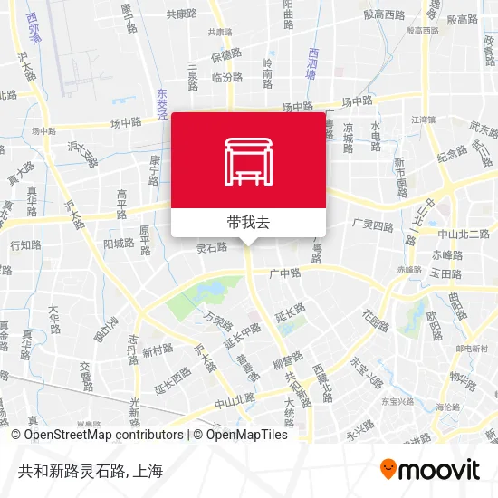 共和新路灵石路地图