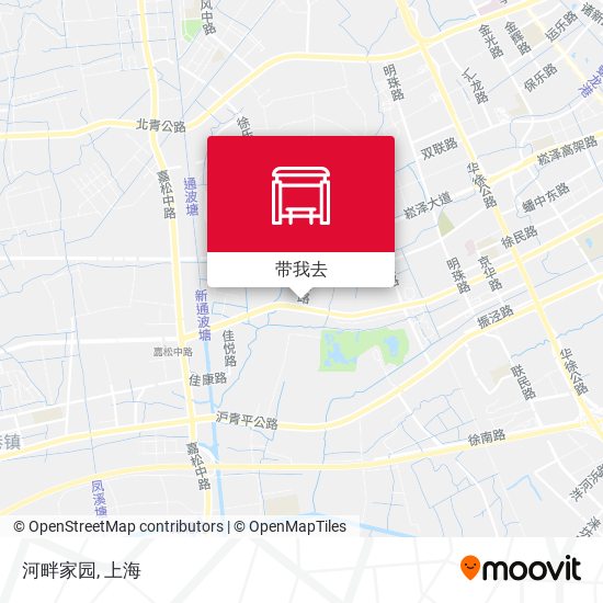 河畔家园地图