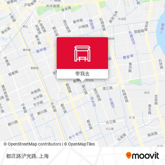 都庄路沪光路地图