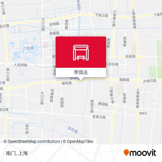 南门地图