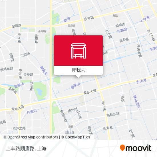 上丰路顾唐路地图