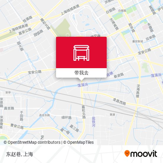 东赵巷地图