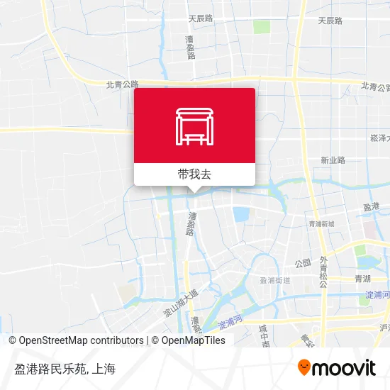 盈港路民乐苑地图