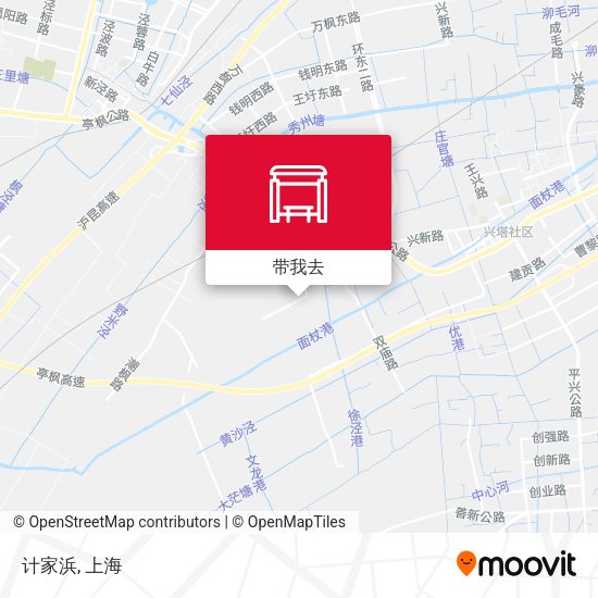 计家浜地图