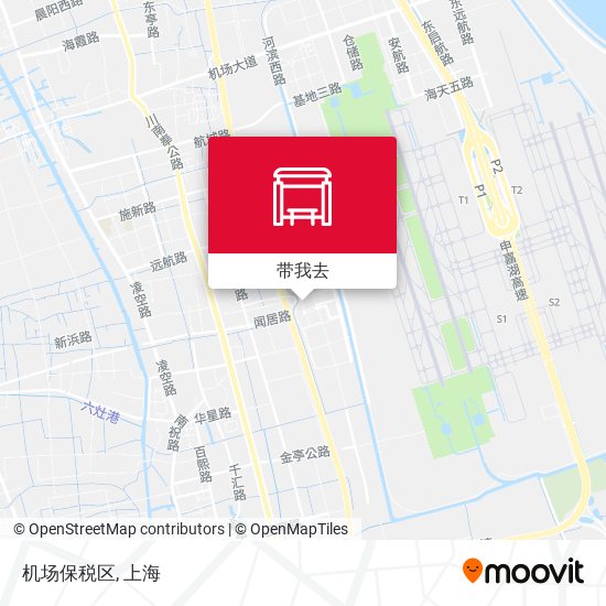 机场保税区地图