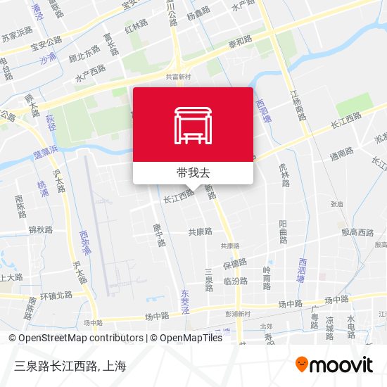 三泉路长江西路地图