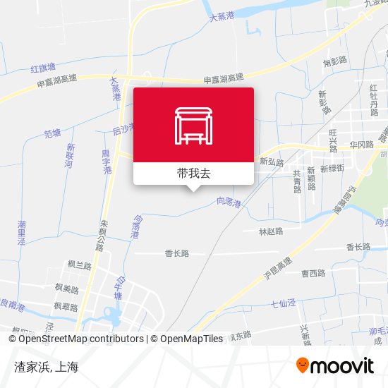 渣家浜地图