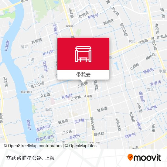 立跃路浦星公路地图