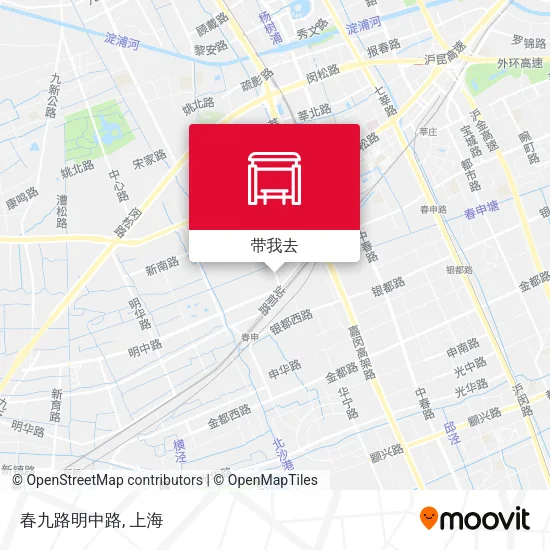春九路明中路地图