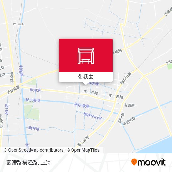 富漕路横泾路地图
