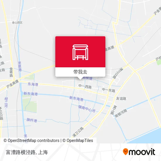 富漕路横泾路地图