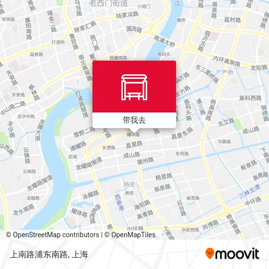 上南路浦东南路地图