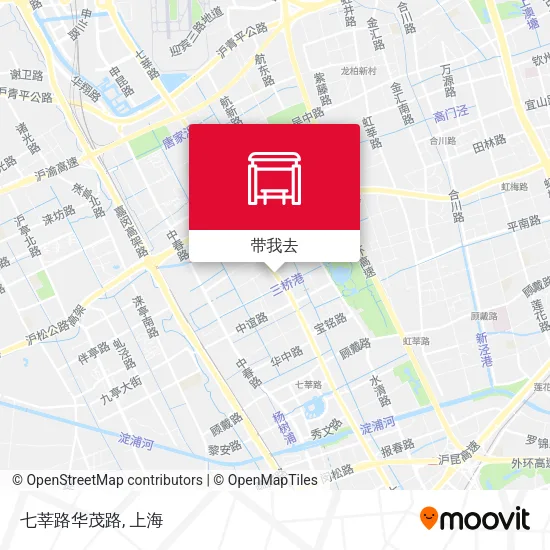 七莘路华茂路地图