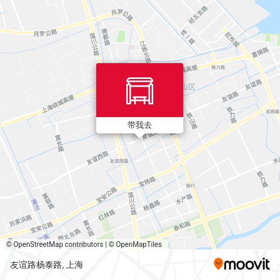 友谊路杨泰路地图