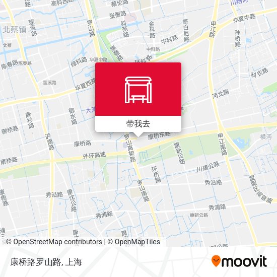 康桥路罗山路地图