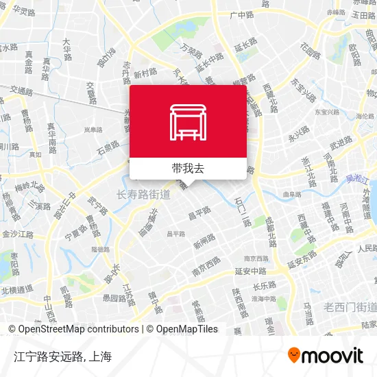 江宁路安远路地图