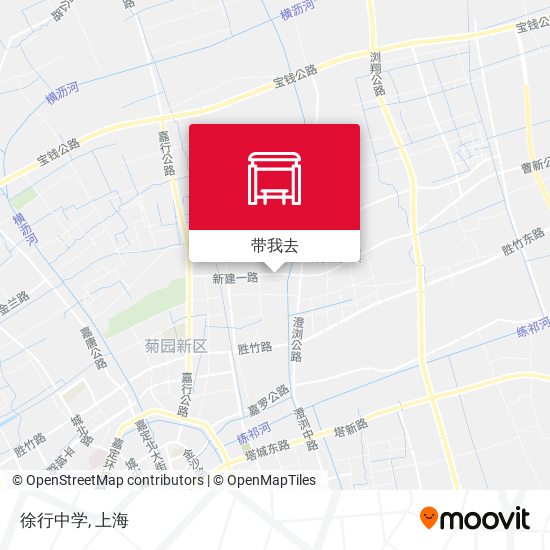 徐行中学地图