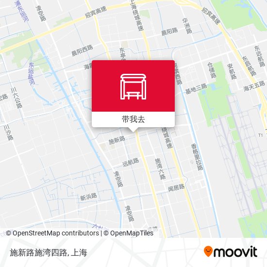 施新路施湾四路地图