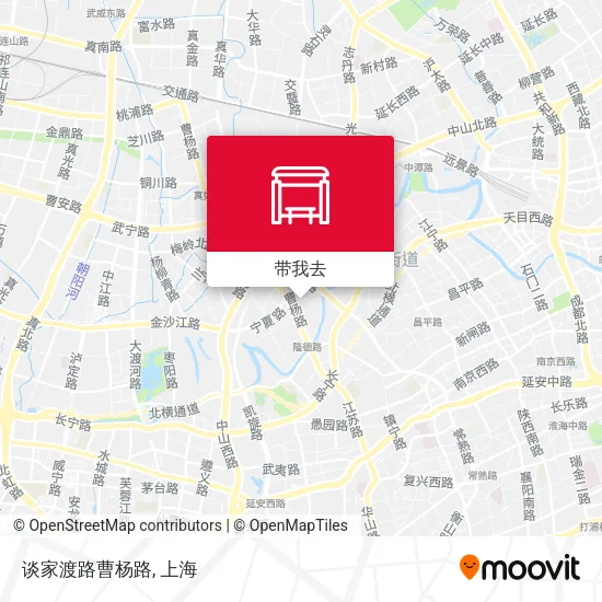 谈家渡路曹杨路地图
